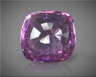 NATURAL  UNHEATED & UNTREATED  PINK SAPPHIRE (MANAK) CERTIFIED2.55 carats (DIN 83922 )